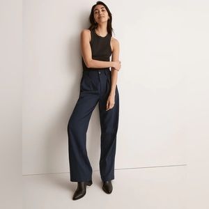 Madewell The Neale Straight-Leg Pant in Drapeweave